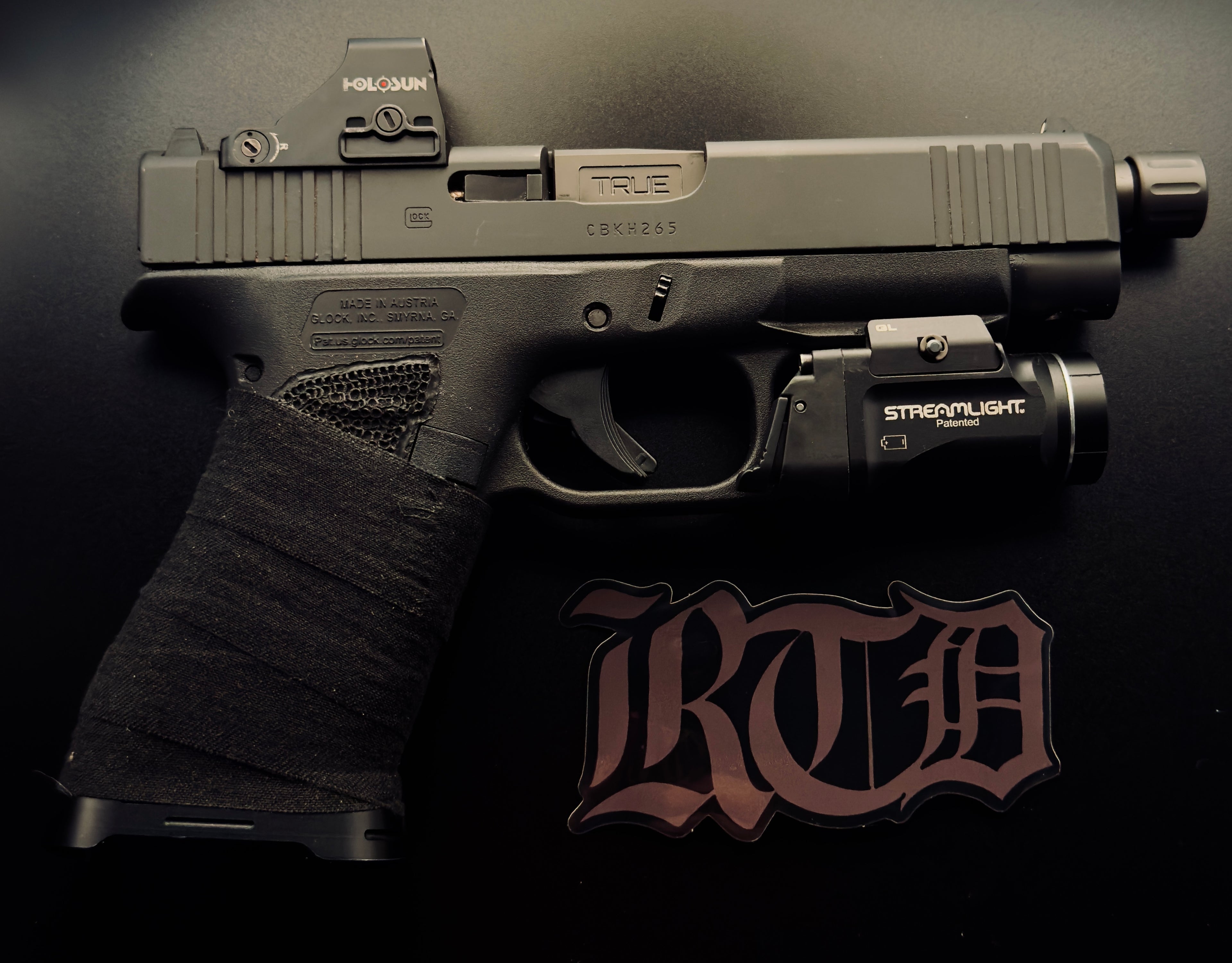 RTD logo sticker