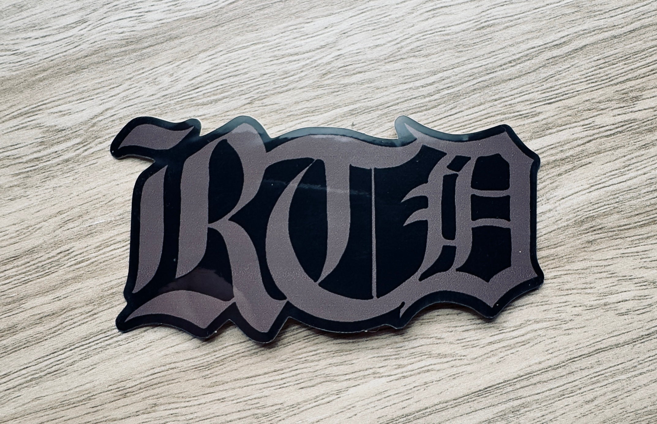 RTD logo sticker