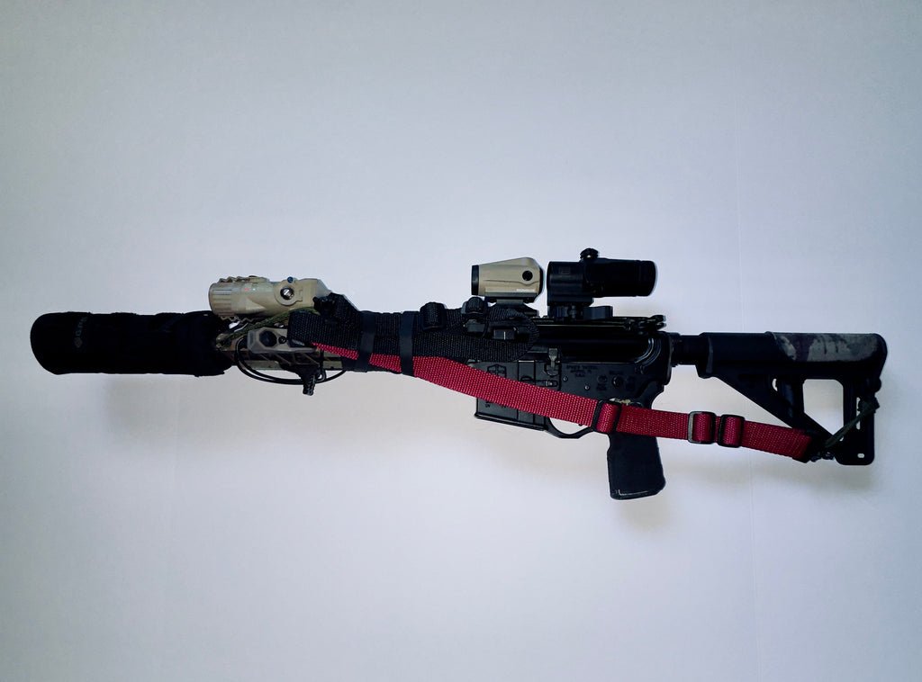 RTD adjustable sling maroon/ black