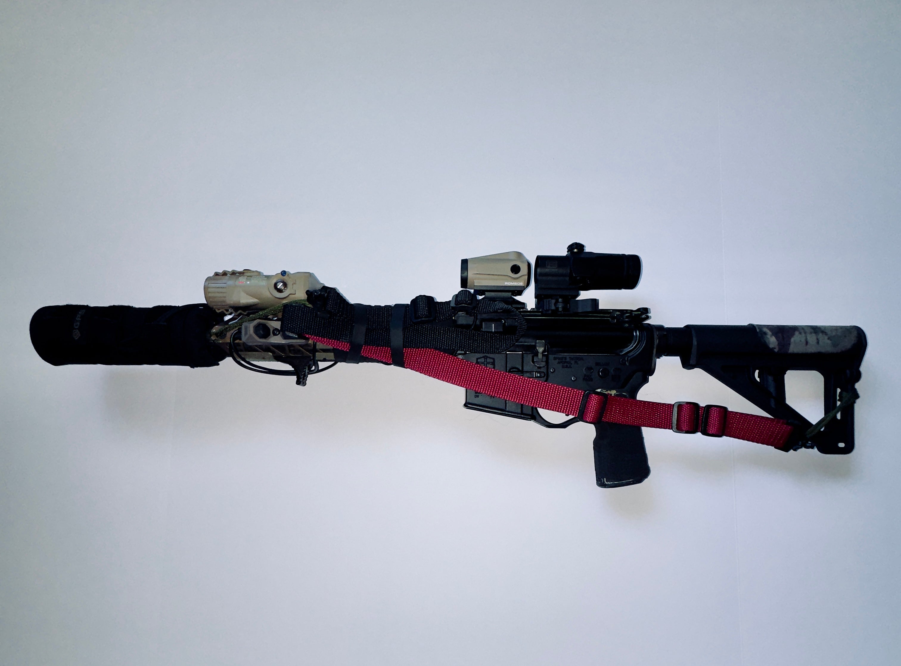 RTD adjustable sling maroon/ black