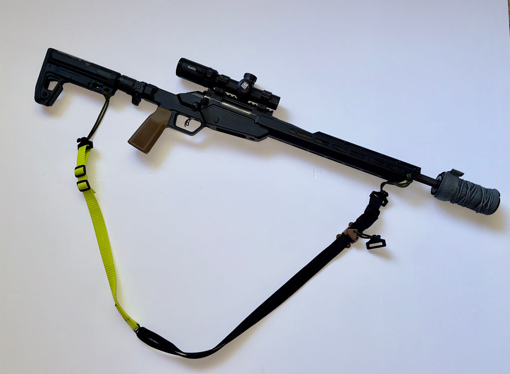 RTD quick adjust sling neon green/black