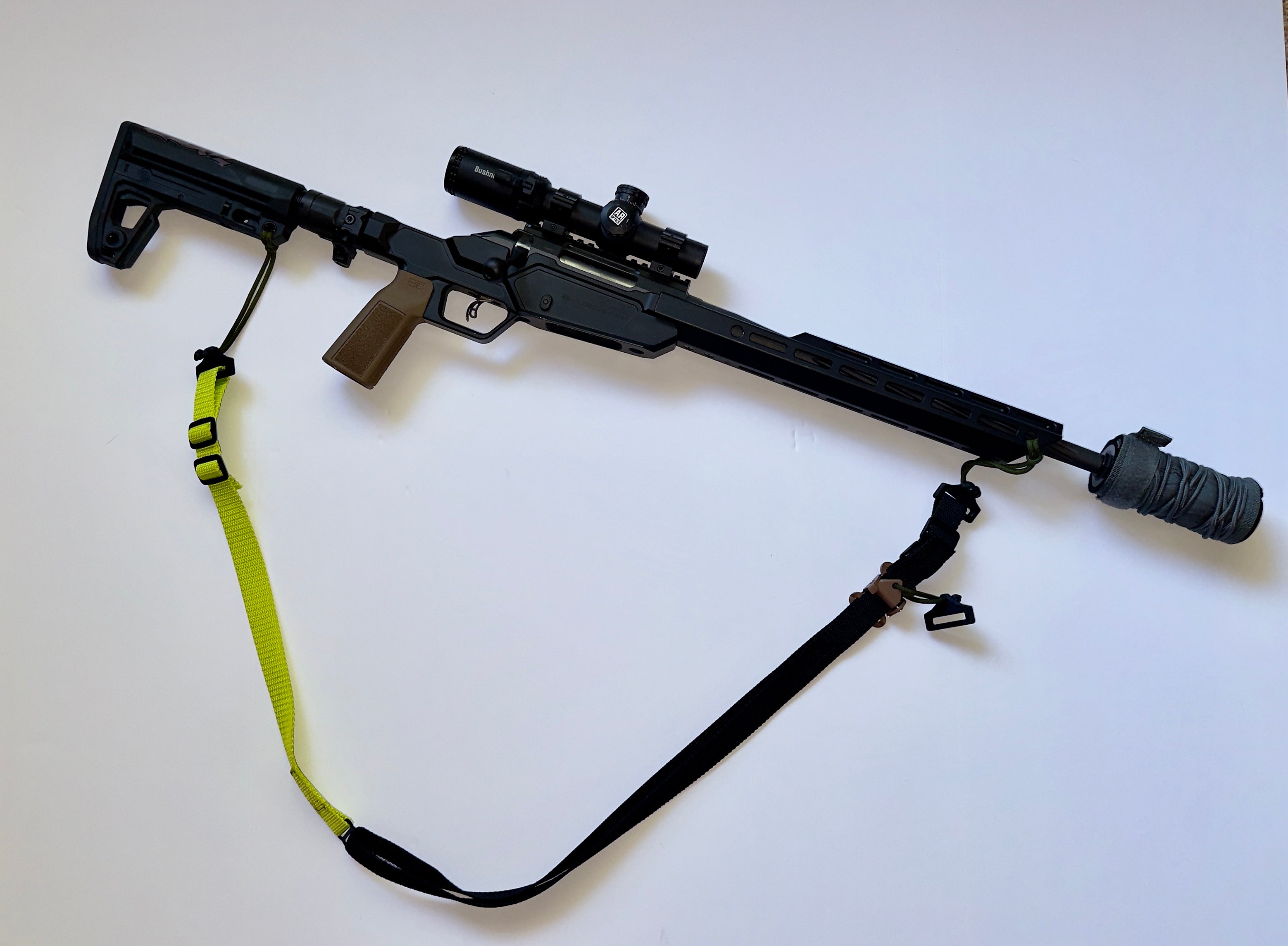 RTD quick adjust sling neon green/black