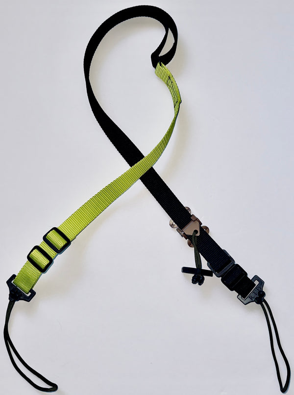 RTD quick adjust sling neon green/black