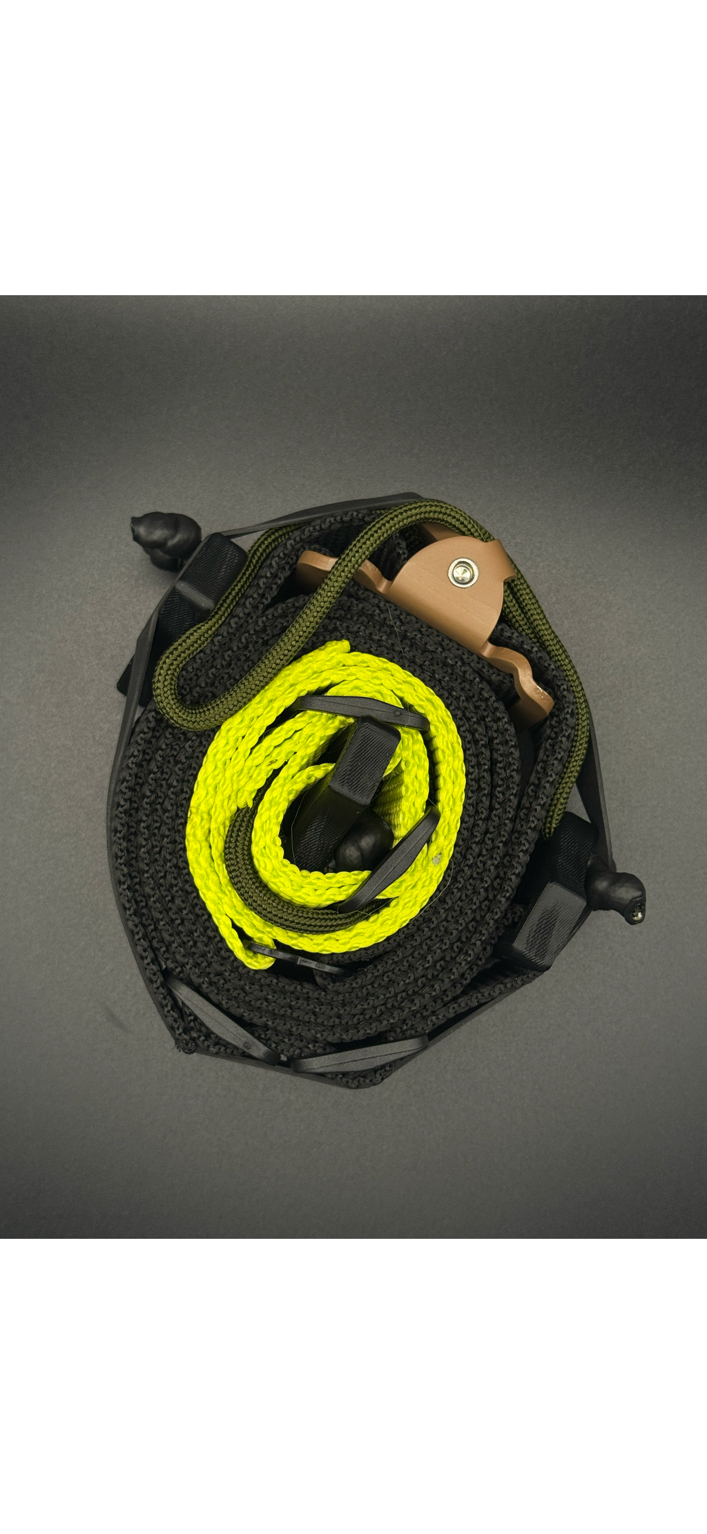 RTD quick adjust sling neon green/black