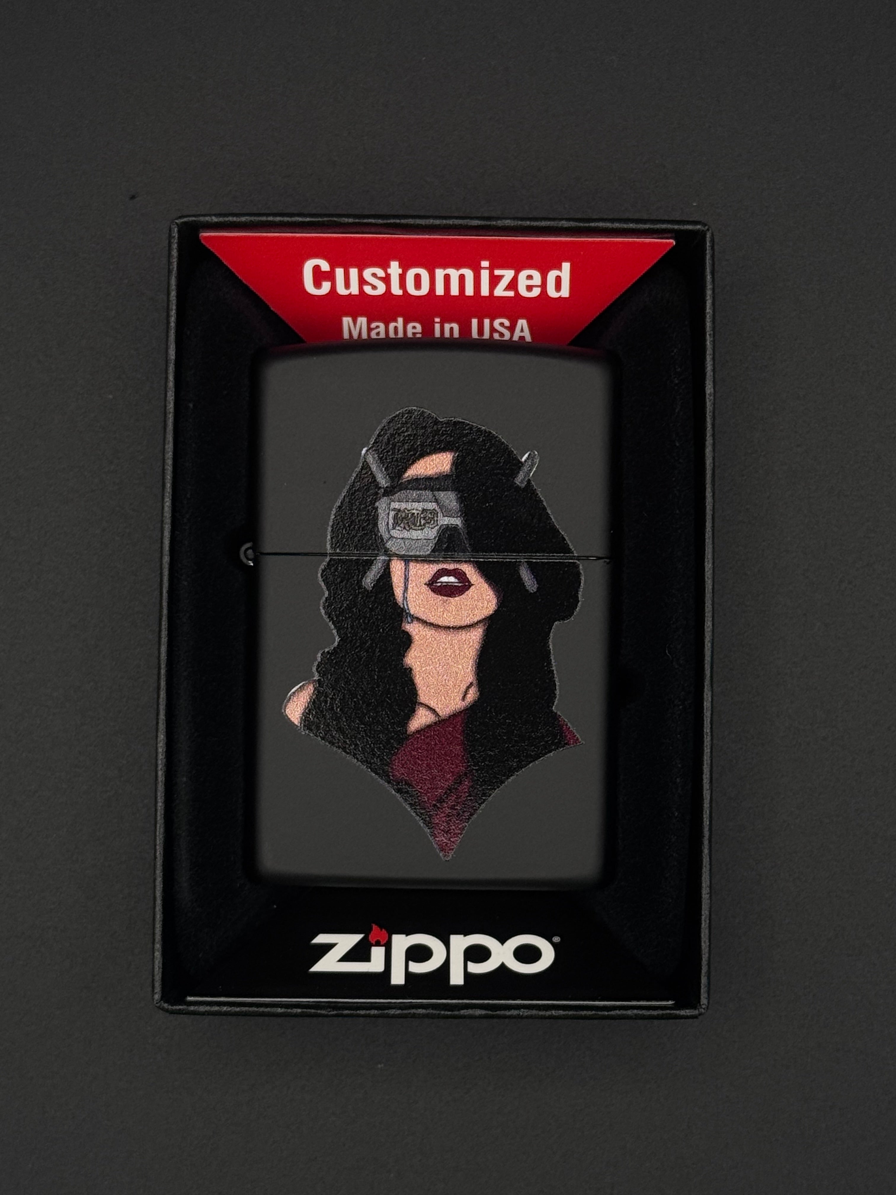 RTD "FUCK DRONES" ZIPPO BLACK
