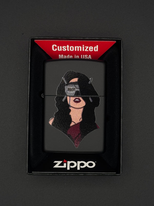 RTD "FUCK DRONES" ZIPPO BLACK